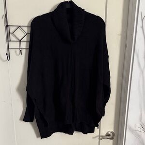 Ruby Moon Black Turtleneck Sweater L